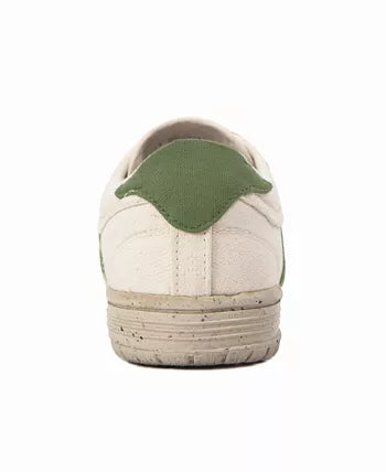 Women's Expedition Organic Hemp Canvas Lace-Up Sneaker White/Green